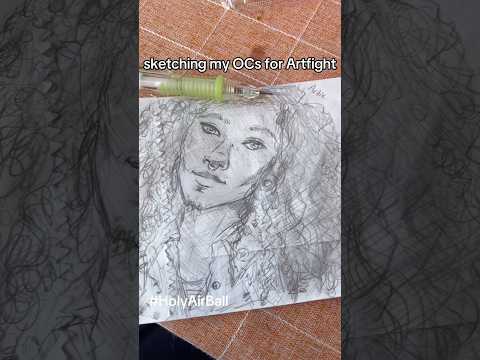 Sketching my OCs #sketch #sketching #graphite #oc #artfight