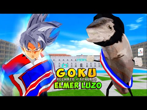 🔥 Goku Chileno vs Elmer Luzo | Rechazo vs Apruebo | Dragon Ball Z Budokai Tenkaichi 3 (HD)