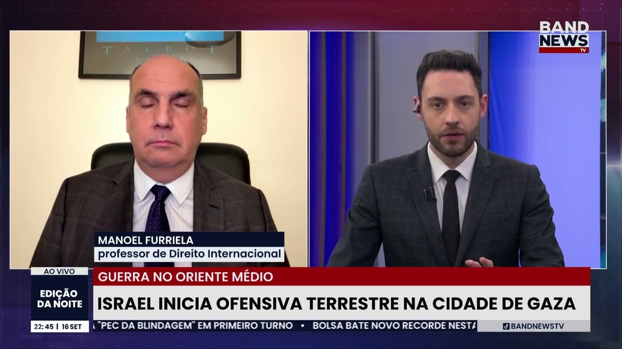 Israel inicia ofensiva terrestre na cidade de Gaza | BandNews TV