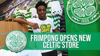 Jeremie Frimpong opens new Celtic store at intu Braehead Jeremie Frimpong opens new Celtic store at intu Braehead