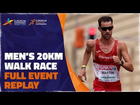Men's 20km Race Walk | Munich 2022 | Alvaro Martin