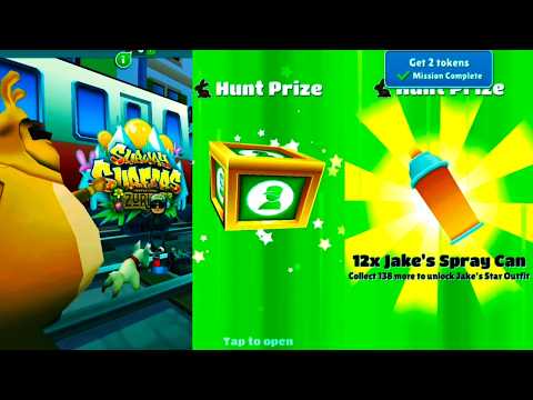 SUBWAY SURFERS ZURICH : COLORS REACTION! JAKE DARK OUTFIT