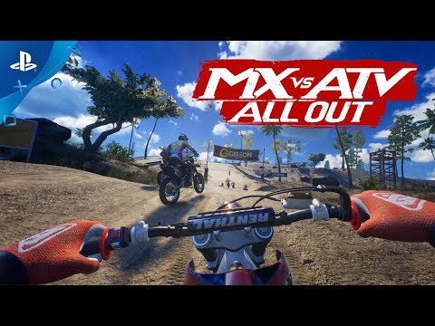 MX vs ATV All Out - Gameplay Trailer And New Information! | PS4