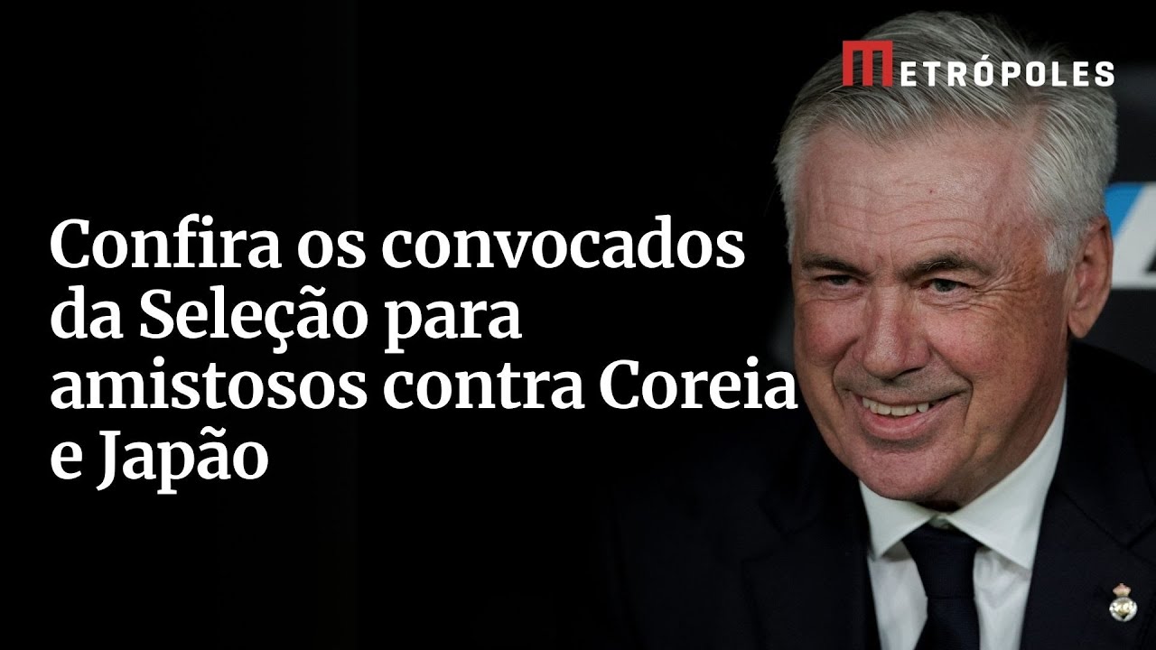 Veja a lista de convocados da Seleção Brasileira para amistosos de outubro