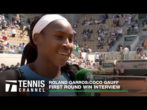 Coco Gauff Channels Miami Heat Mindset During Comeback Win | 2023 Roland Garros 1st Round Interview