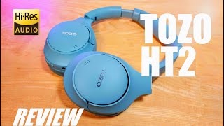 Vido-Test : REVIEW: TOZO HT2 Hybrid Active Noise Cancelling Headphones - Best Budget ANC Wireless Headphones?