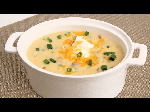 Loaded Potato Soup Recipe - Laura Vitale - Laura in the Kitchen Episode 863 - UCNbngWUqL2eqRw12yAwcICg