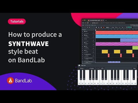 How to produce a synthwave beat using BandLab's free web Mix Editor