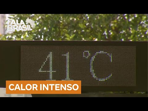 Onda de calor altera a rotina nas cidades brasileiras