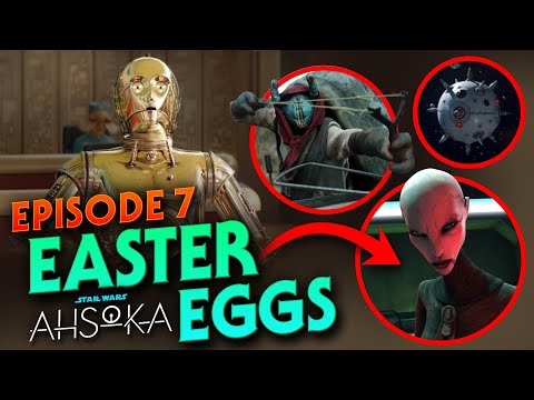 Ahsoka Part Seven - Star Wars Easter Eggs and Mythological Lore Breakdown!