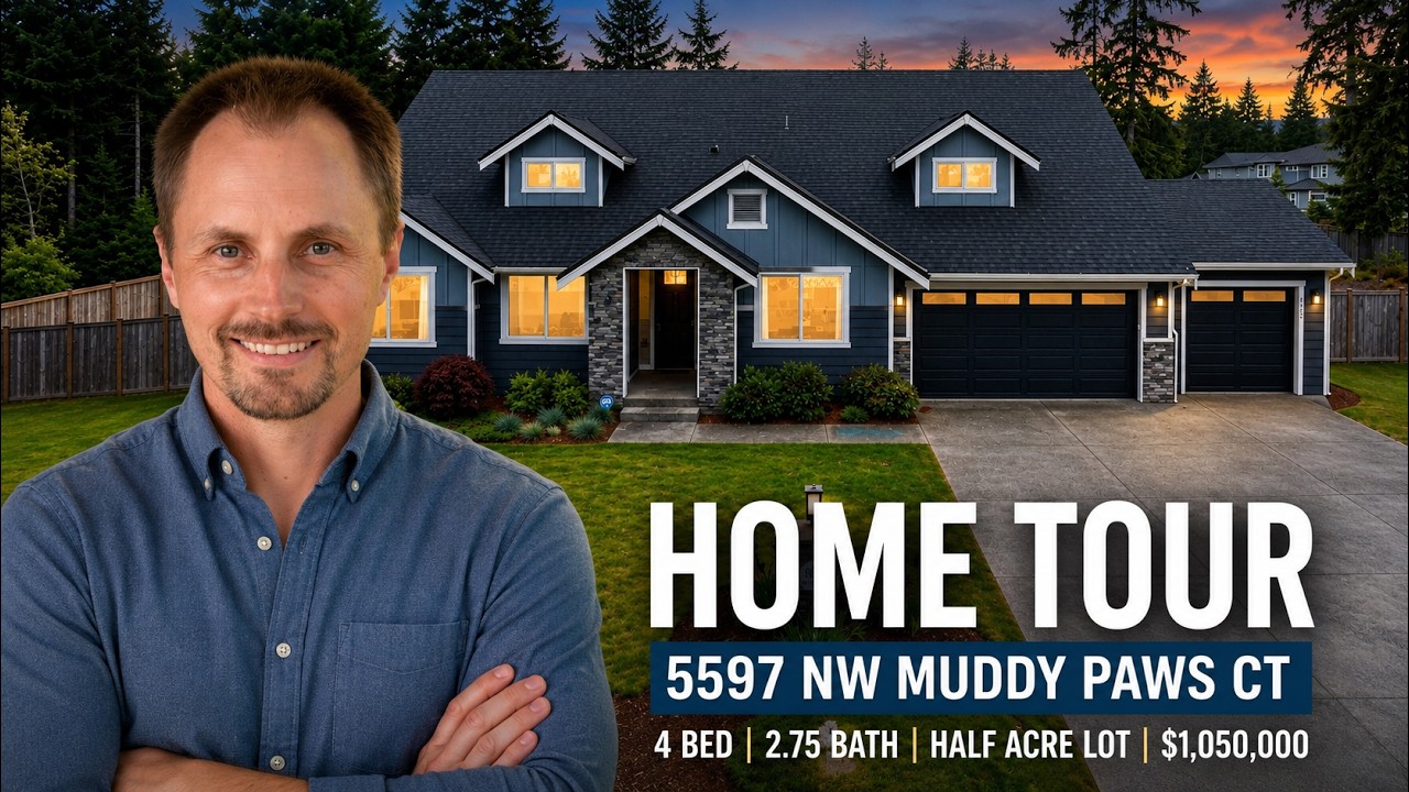 Touring a $1,050,000 Home in Bremerton’s Skyfall Neighborhood
