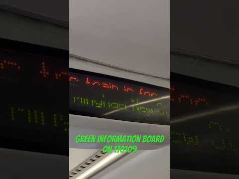 Green departure board on 170109? 29/6/24 #train #class170 #railway #crosscountrytrains #shorts