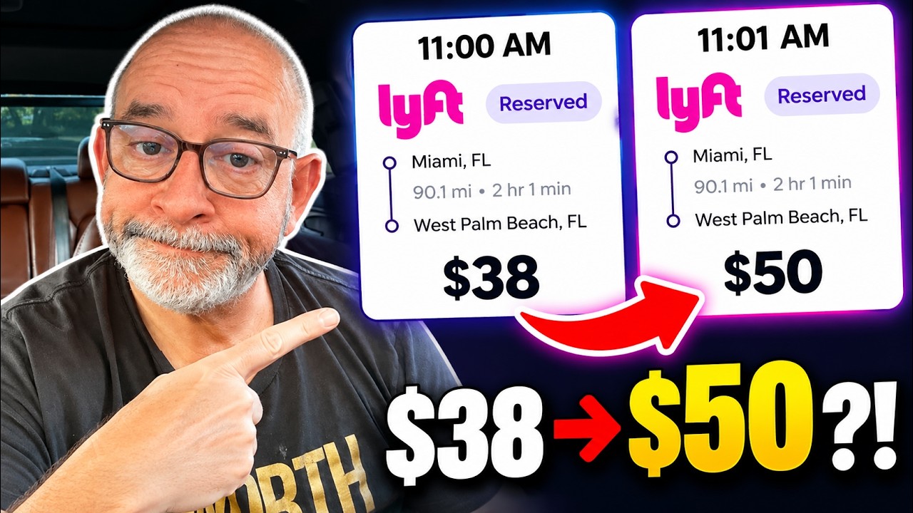 This Lyft Ride Changed by $12 in Just 60 Seconds?!