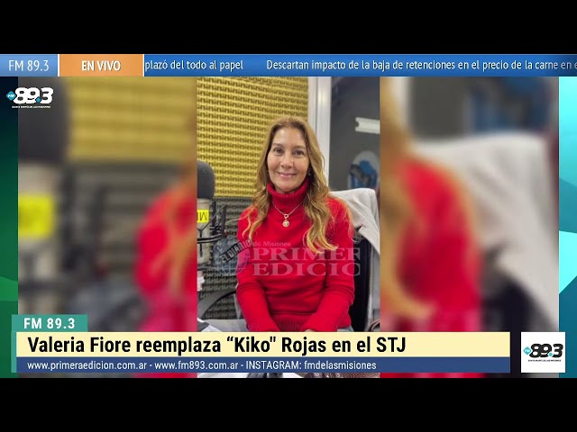 Valeria Fiore: “La Justicia debe ser cercana, eficiente y humana”
La renuncia del ministro Jorge Antonio “Kiko” Rojas al Superior Tribunal de Justicia de Misiones, tras más de 30 años en funciones, abrió la puerta a una nueva etapa en el máximo órgano judicial de la provincia. En ese contexto, Valeria Fiore fue propuesta por el gobernador Hugo Passalacua para ocupar su lugar.La reconocida abogada y docente, que actualmente se desempeña como defensora del pueblo de Posadas, contó en diálogo con FM 89.3 Santa María de las Misiones que recibió la noticia con “enorme sorpresa y gratitud” y consideró que solo el hecho de haber sido tenida en cuenta como candidata ya es un honor en sí mismo.✅ ¡Sintoniza la FM 89.3 para escuchar a Marcelo Giménez, Lodi Caballero junto a Ángel Miño en EL AIRE DE LAS MISIONES! 🗣️ Con sus voces y estilos únicos, te mantendrán entretenido e informado con noticias, música y entrevistas interesantes.Producción Patricia Flores.Operación Técnica: Nicky ZalazaGR
