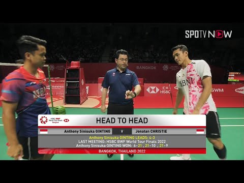 [BWF] MS - Semifinals | A.S.GINTING vs J.CHRISTIE H/L