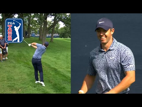 Rory McIlroy's UNBELIEVABLE birdie at BMW Championship