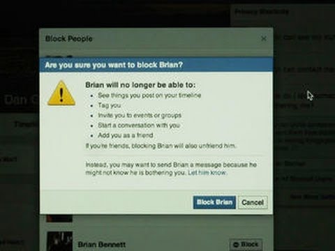 CNET How To - Block people and invites on Facebook - UCOmcA3f_RrH6b9NmcNa4tdg