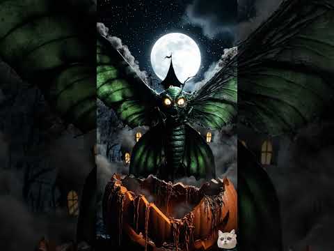 Plague Moth Awakens | 4K Cinematic Halloween Nightmare 🦋☣️