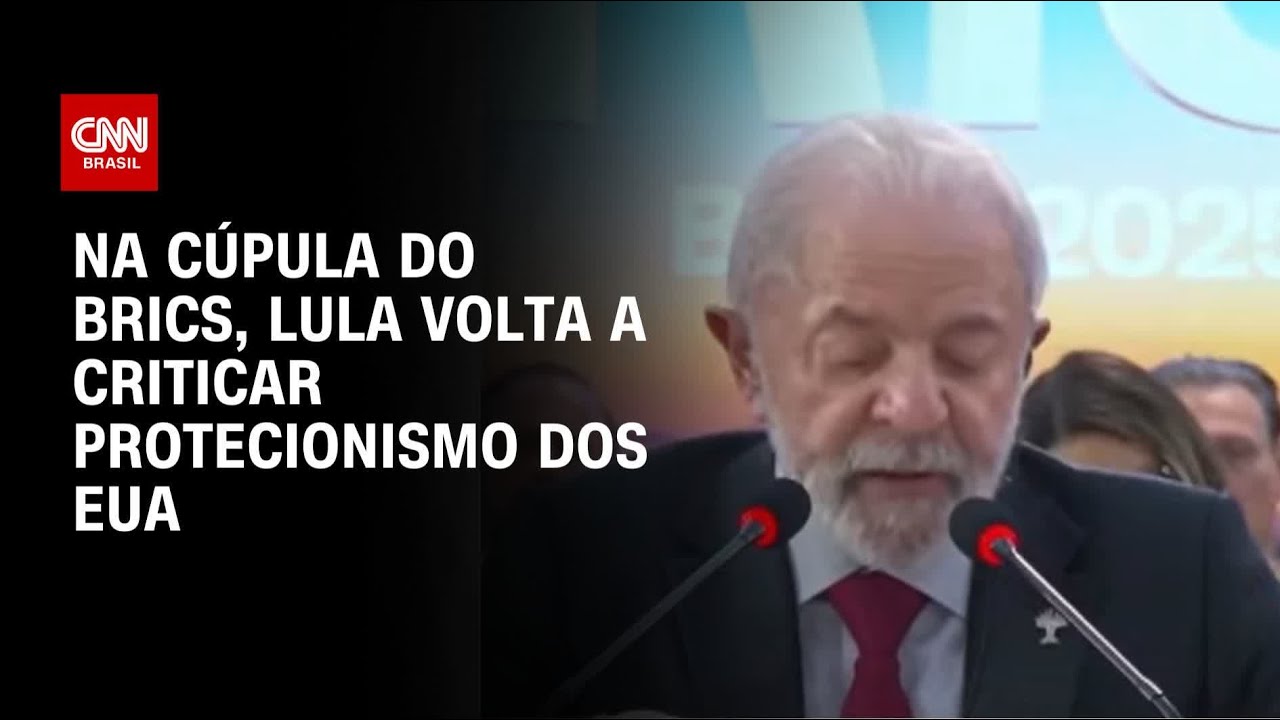 No Brics Lula diz que comércio está ameaçado e soberania global em xeque | AGORA CNN
