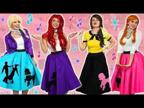 DISNEY PRINCESS SPRING DANCE. Who Will Win Dance Marathon with Elsa, Anna, Ariel, Belle, Rapunzel - UCPOIFuct7fjWKkiDRTNJqrg