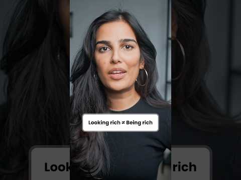 Nischa | Looking rich VS Being rich #moneymindset #moneytips