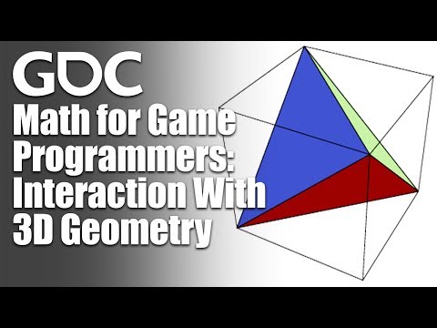 Math for Game Programmers: Interaction With 3D Geometry - UC0JB7TSe49lg56u6qH8y_MQ