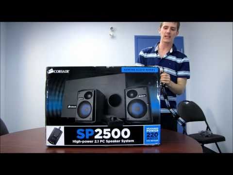 Corsair SP2500 2.1 Gaming Audiophile Computer Speakers Unboxing & First Look Linus Tech Tips - UCXuqSBlHAE6Xw-yeJA0Tunw