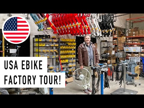 Electric Bikes From America, USA Factory Tour