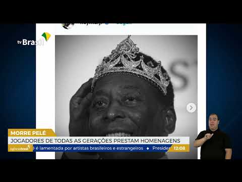 SP | Jogadores de todas as gerações prestam homenagens a Pelé