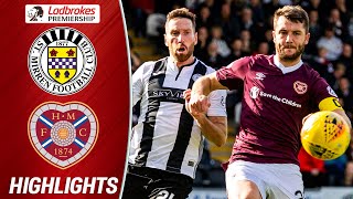 St Mirren 0-0 Hearts | Injury-Struck Hearts End Game in Goalless Draw | Ladbrokes Premiership