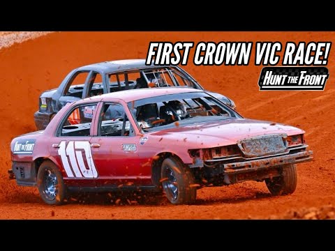 Crown Vic Chaos! Joseph and Joshua Go Stock Car Racing at Southern Raceway! - dirt track racing video image