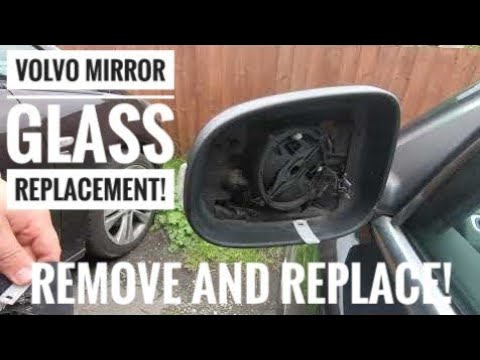 Vetro Specchietto Retrovisore Per Volvo S60 (2004-2018) – Riscaldato, Lato Sinistro O Destro, Sostituzione Diretta Con Piastra