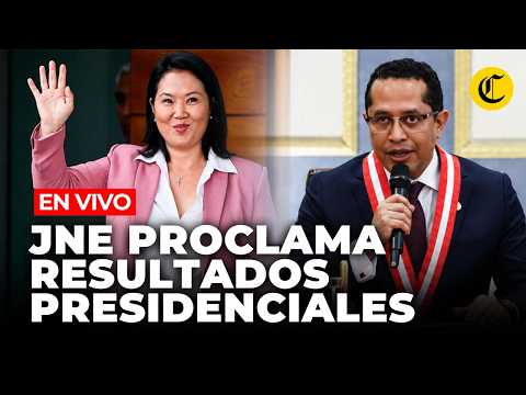 🔴 JEE LIMA CENTRO PROCLAMA RESULTADOS EN VIVO DEL VOTO EXTERIOR | El Comercio