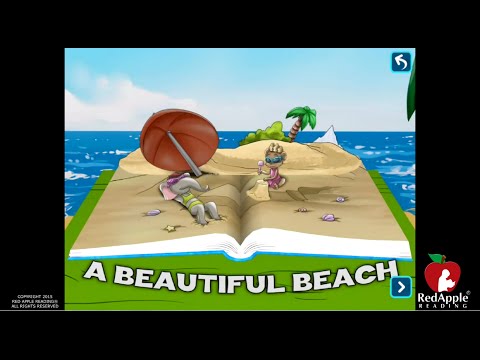A Beautiful Beach Book Video Capture