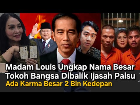 MADAM LOUIS AHLI METAFISIKA BONGKAR DALANG NAMA BESAR DIBALIK TUDUHAN IJASAH PALSU, KARMA MENGERIKAN