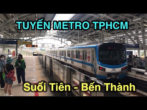 LẦN ĐẦU TRẢI NGHIỆM TUYẾN TÀU Metro TPHCM; SUỐI TIÊN BẾN THÀNH ngày 22/6/2025.
