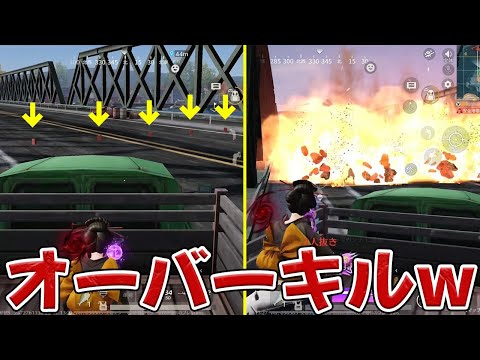 最狂のガソリン橋がエグ過ぎるwww　#荒野行動