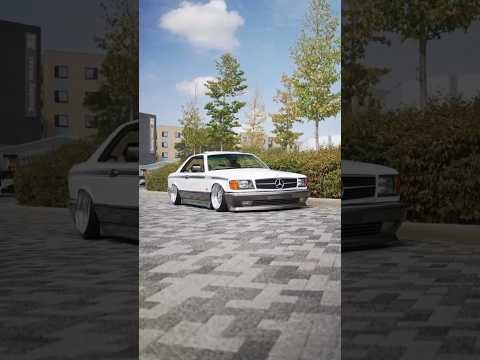 Mercedes-Benz 560 SEC with BBS RS wheels