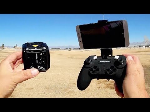 EDrone Black Knight Cube Micro Folding Selfie Drone Flight Test Review - UC90A4JdsSoFm1Okfu0DHTuQ