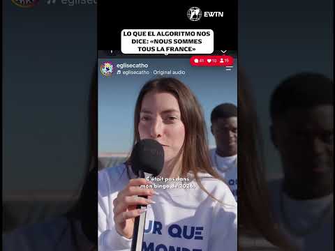 Asi reportan las distintas cuentas de redes sociales, la fe viva de los católicos en Francia