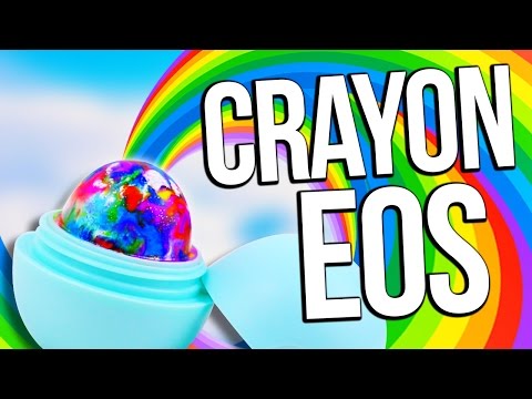 DIY RAINBOW CRAYON EOS ♥ Draw with your LIP BALM! - UC6gqv2Naj9JiowZgHfPstmg