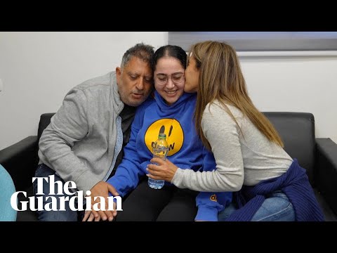 Four Israeli soldiers freed by Hamas are reunited with their families