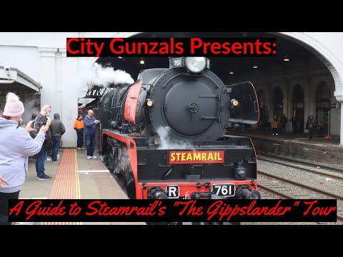 A Guide to Steamrail's "The Gippslander" Tour