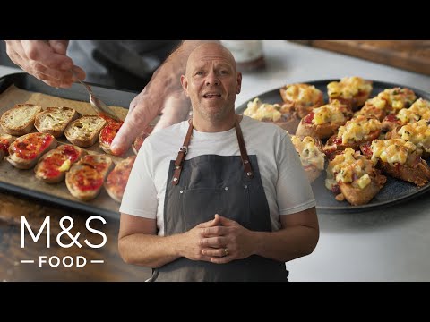 marksandspencer.com & Marks and Spencer Voucher Code video: Tom Kerridge's Mini Cheese and Chilli Jam Toasties | M&S FOOD