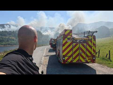 England Burning: Dovestone Wildfire Floods Manchester