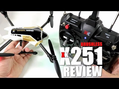 XK X251 Brushless Acrobatic Quadcopter Drone Review - Part 1 - [UnBox, Inspection, Setup] - UCVQWy-DTLpRqnuA17WZkjRQ