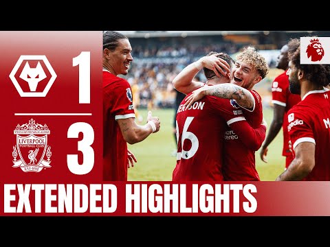 EXTENDED HIGHLIGHTS: Wolves 1-3 Liverpool | Three goals in comeback win at Molineux!