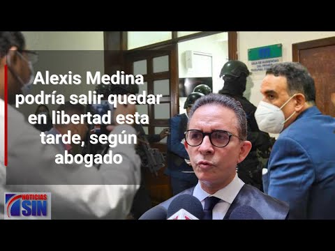 Alexis Medina podría salir quedar en libertad esta tarde, según abogado