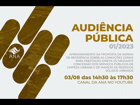 Audiência Pública nº 01/2023