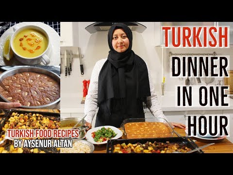 5 Easy Turkish Dinner & Iftar Menu Recipes In One Hour!